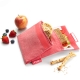 Sac à gouter Rouge Snack\'NGo Duo avec 2 pochettes réutilisable et lavable