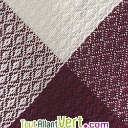 Lot de 3 torchons de cuisine 100% coton bio motif jacquard