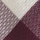 Lot de 3 torchons de cuisine 100% coton bio motif jacquard