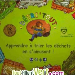 Dtritout 3e dition :le jeu pour apprendre le tri des dchets, 8 ans+