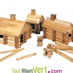 Kit de construction chalet 110 pices 
