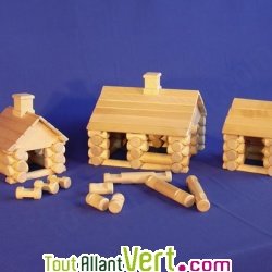 Kit de construction chalet 110 pices 