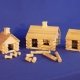 Kit de construction chalet 110 pices 