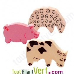 Kit de construction Ferme en bois  77 pices Varis